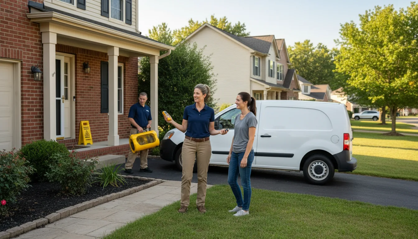 Water restoration image for Fire And Smoke Damage Restoration in Adkins, TX